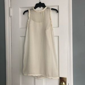 white summery dress
